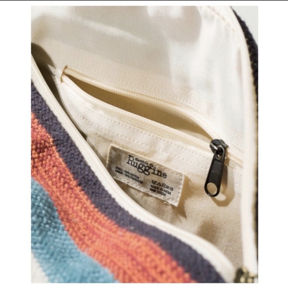 *Ruggine* Handmade Woven Ethnic Navajo Pattern Duffel Travel Bag - Picture 4 of 7